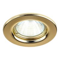 Светильник встраиваемый Smartbuy GU5.3 12В 50Вт Золото картинка 